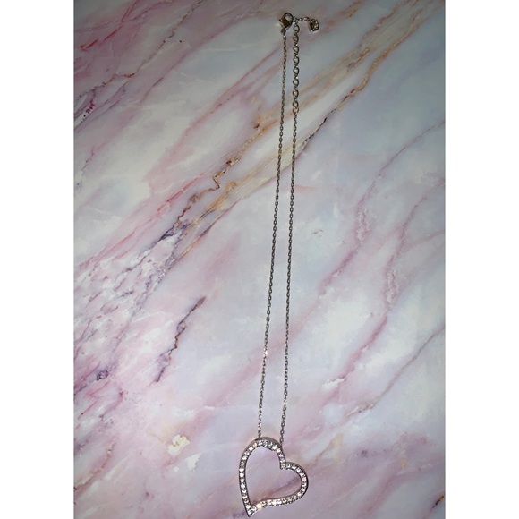 ♡ 💎SWAROVSKI HEART NECKLACE💎 ♡ - Picture 2 of 2